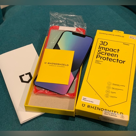 rhinoshield Cell Phones & Accessories Rhinoshield 3d Impact Screen